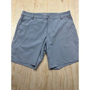 Rhône Shorts Gray Commuter Sz 33 Golf Travel Tech Men’s Performance Athletic